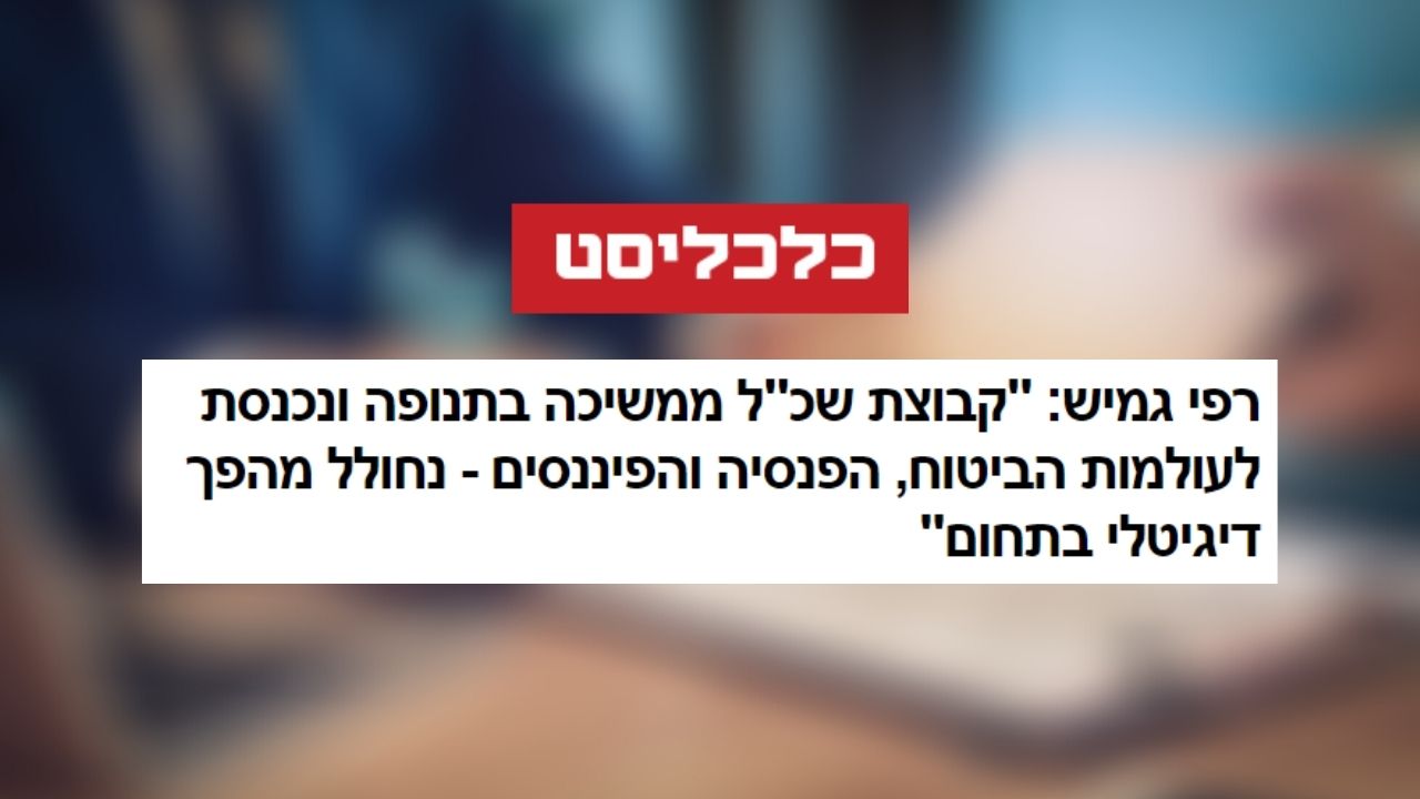 רפי גמיש - כלכליסט